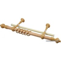 Карниз для штор Legrand Кантри + У-шина 48065575 (2.2 м, бук)