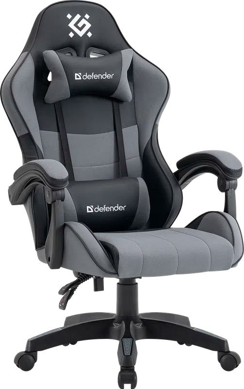 

Игровое (геймерское) кресло Defender Strider (серый)