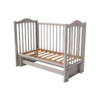 Классическая детская кроватка Incanto Pali универсальная KR-0052/4-А (серый)
