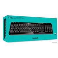 Клавиатура Logitech K360 920-003095 (черный)