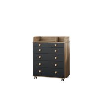 Детский комод Incanto Мишка с органайзером 800/5 PK-0060/05 (дуб/графит)