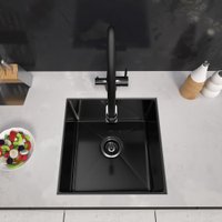 Кухонная мойка ARFEKA ECO AR 450*450 BLACK PVD NANO