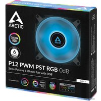 Вентилятор для корпуса Arctic P12 PWM PST RGB 0dB ACFAN00186A