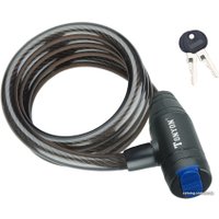 Тросовый велосипедный замок Tonyon 8x1000 533K-0810 (черный)