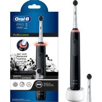 Электрическая зубная щетка Oral-B Pro 3 3000 Pure Clean Black D505.523.3 8006540760666 (черный)