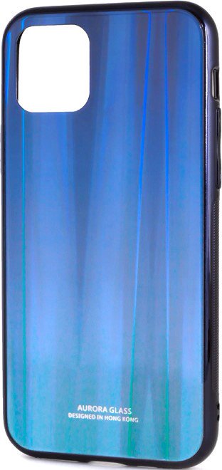 

Чехол для телефона Case Aurora для iPhone 11 Pro Max (синий/черный)
