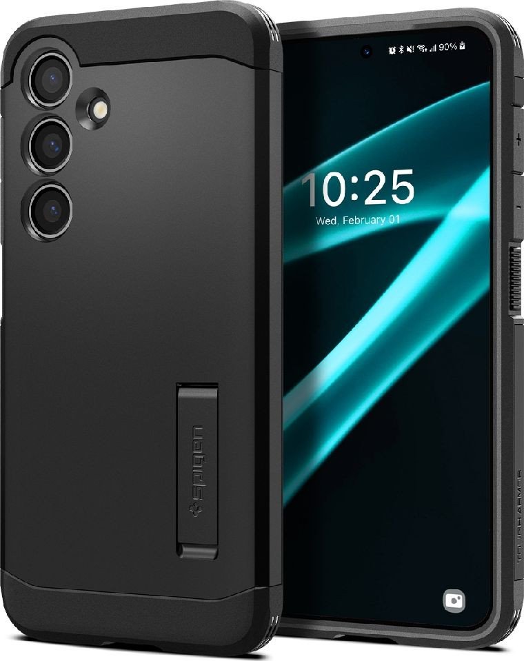 

Чехол для телефона Spigen Tough Armor для Galaxy S24 Plus ACS07332 (черный)