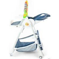 Высокий стульчик ForKiddy Podium Toys 0+ 2021 (синий)