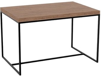 Кухонный стол TMB Loft Фрэйм Black (дуб давос трюфель)