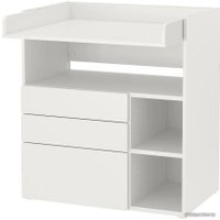 Детский комод Ikea Смостад 593.921.62 (белый)