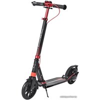 Двухколесный детский самокат Tech Team City Scooter Disk Brake 2022 (черный/красный)