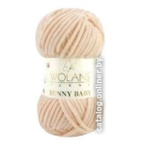 Пряжа для вязания Wolans Yarns Bunny Baby 42 100 г 120 м (телесный, 5 мотков)