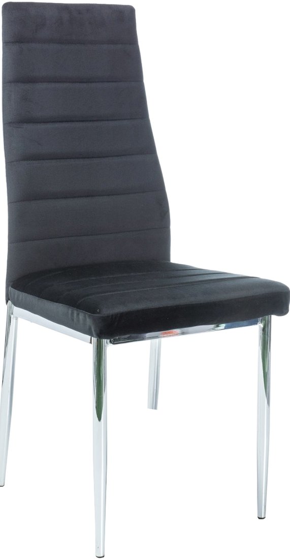 

Стул Signal H-261 Velvet (черный/хром)