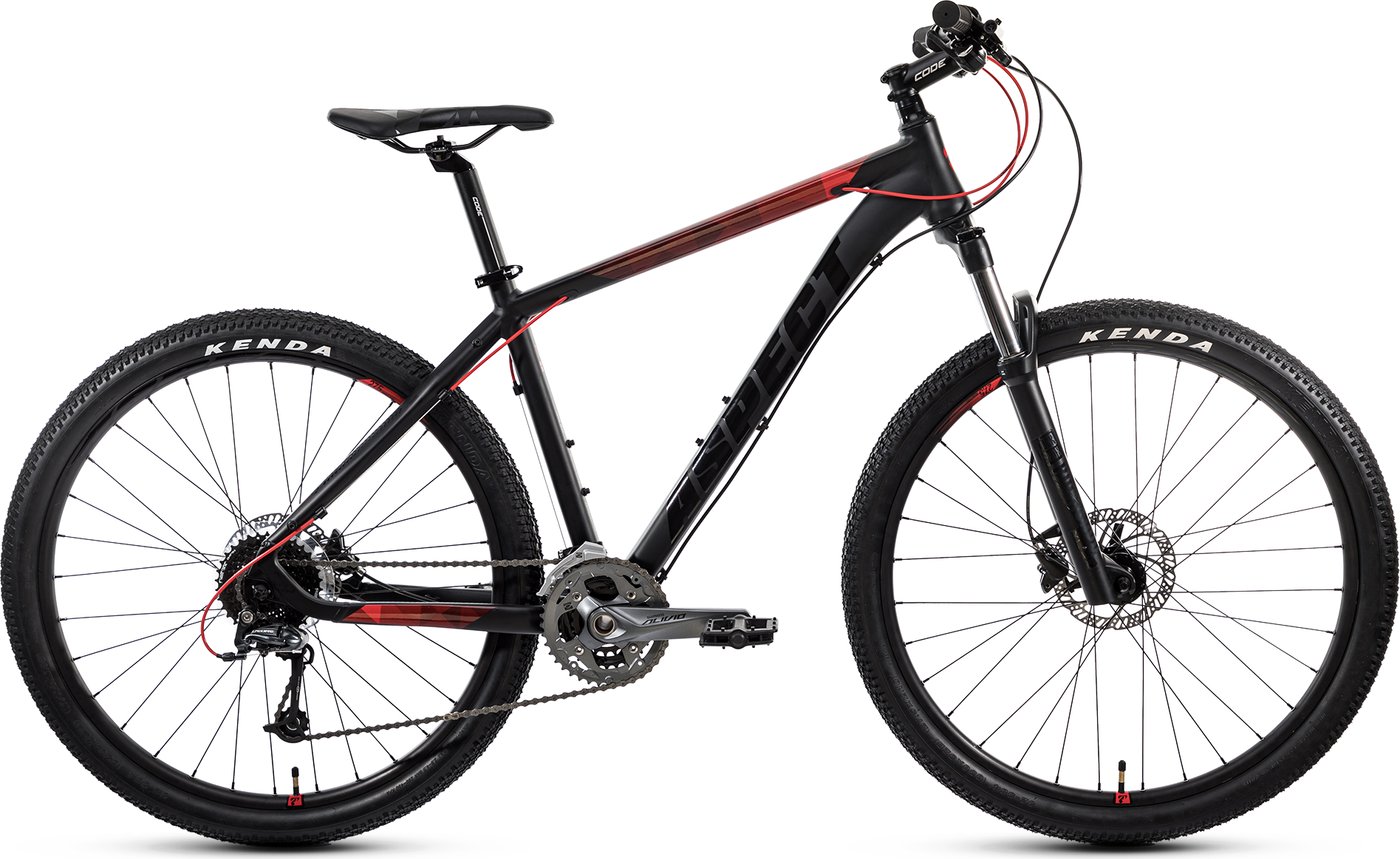 

Велосипед Aspect Air Pro 27.5 р.16 2021 (черный/красный)