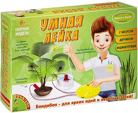

Набор для опытов Bondibon Науки с Буки Умная лейка ВВ3188