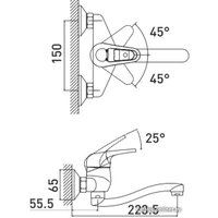Смеситель Gross Aqua Optima 4548511-20S