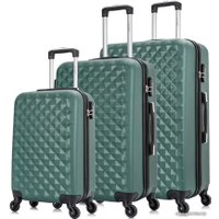 Чемодан-спиннер L'Case Phatthaya 55 см (защитный зеленый)