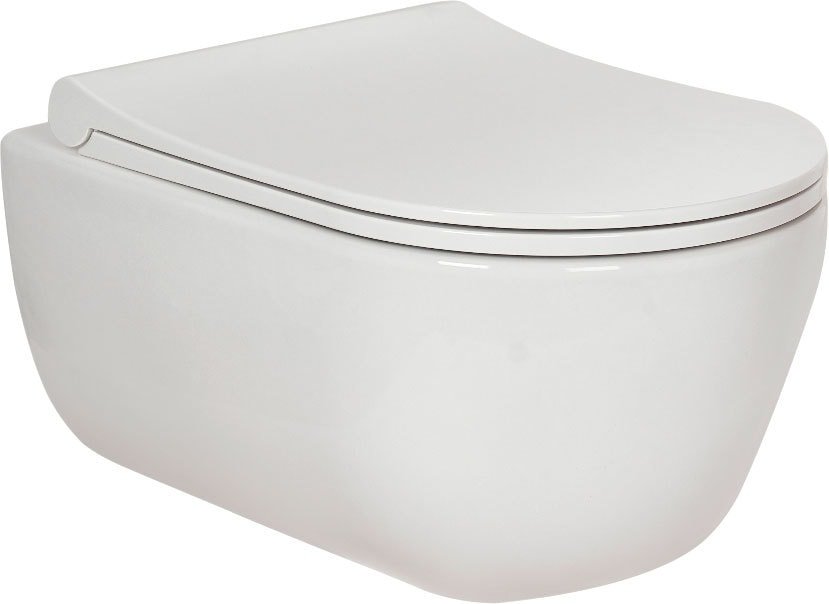 

Унитаз подвесной Berges Wasserhaus Ego Rimless + Toma Slim 082111