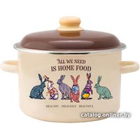 Кастрюля Appetite Зайцы 6RD221M