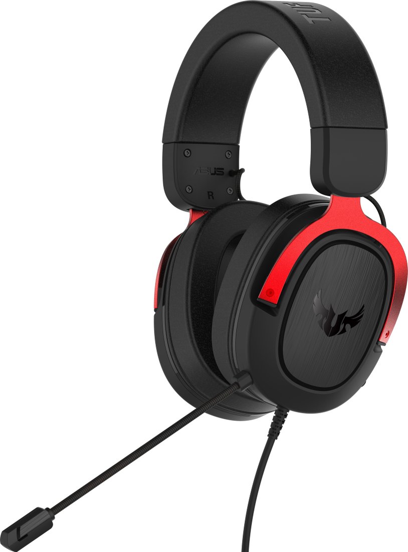

Наушники ASUS TUF Gaming H3 (красный/черный)