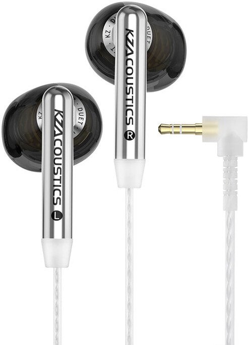 

Наушники KZ Acoustics Duet 3.5 мм (без микрофона, черный)