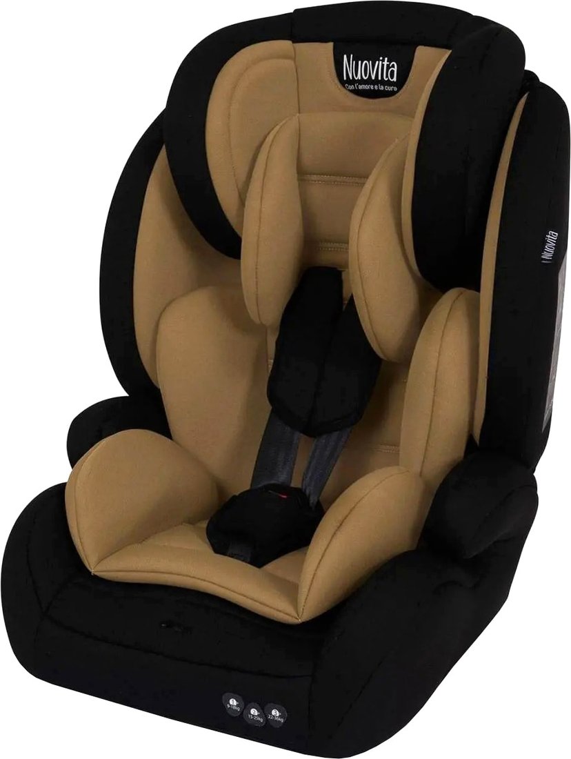 

Детское автокресло Nuovita Maczione N123-1 (кофейный)
