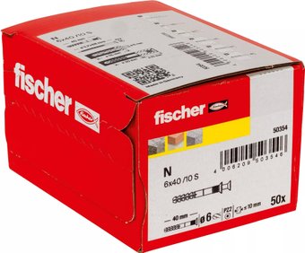 Fischer N 6 x 40/10 S 50354 (50 шт)