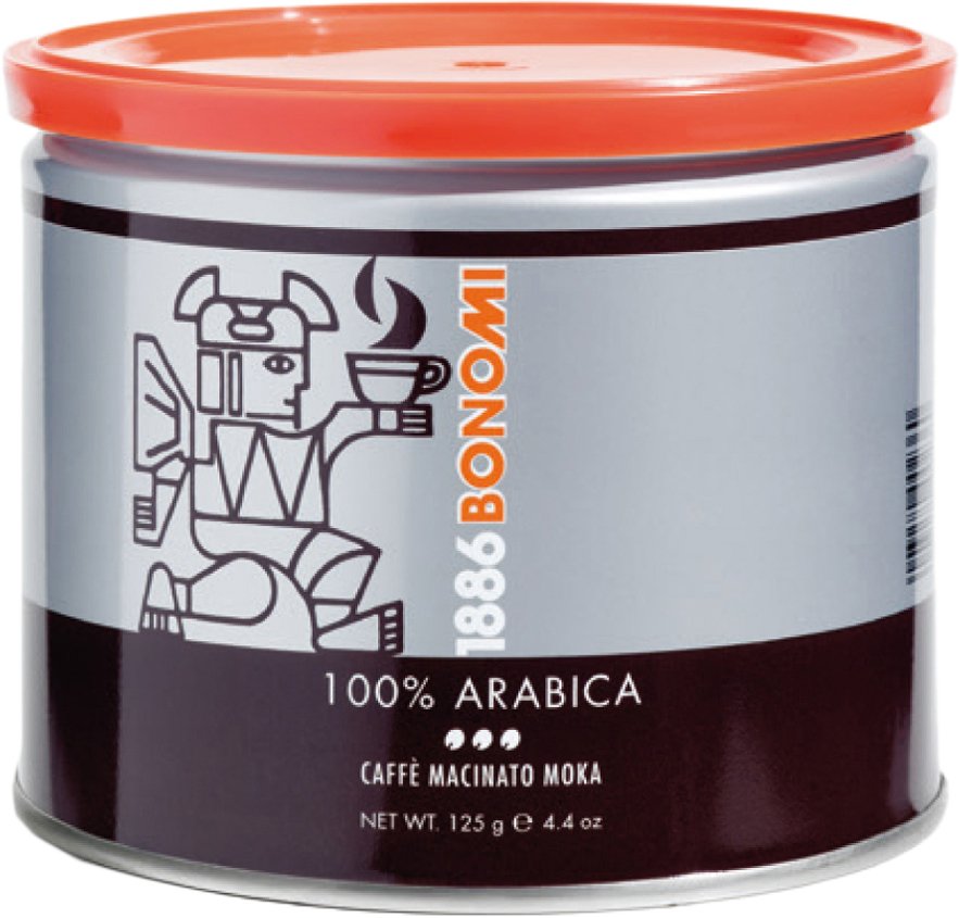 

Кофе Bonomi 100% Arabica молотый 125 г