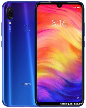 Xiaomi Redmi Note 7 M1901F7G 3GB/32GB международная версия (синий)