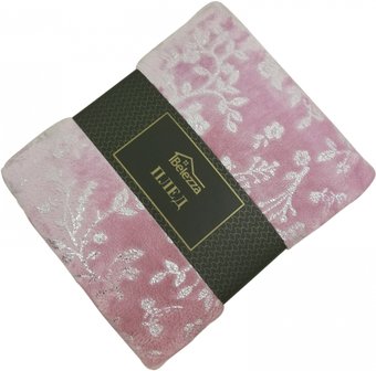 Плед Belezza Розовый Сад 180x200 (розовый)