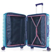 Чемодан-спиннер Verage Crust 17106-3+ 79 см (лазурный)