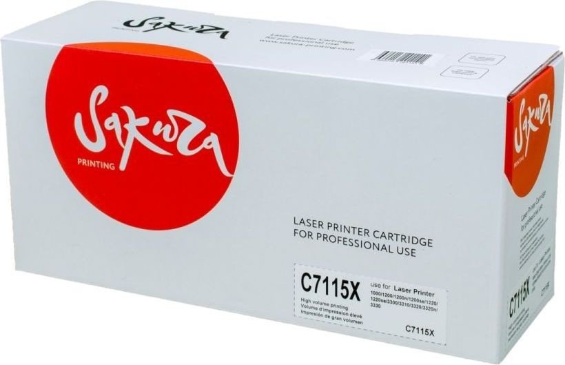 

Картридж Sakura Printing SAC7115X (аналог HP HP 15X)