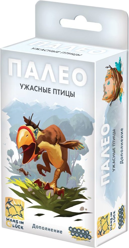 

Настольная игра Мир Хобби Палео: Ужасные птицы (дополнение)