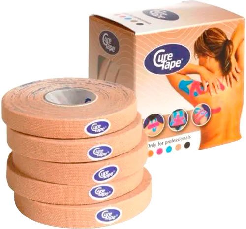 

Тейп CureTape Classic 1 см x 5 м 160929 (нейтральный)