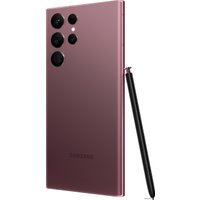 Телефон Samsung Galaxy S22 Ultra 5G SM-S908B/DS 12GB/256GB (бургунди)
