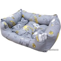 Лежак Happy Friends Пухлик №1 Цап-царап stm 547