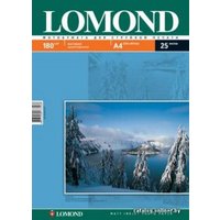 Фотобумага Lomond Матовая A4 180 г/кв.м. 25 л (0102037)