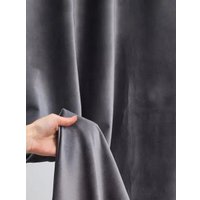 Комплект штор Soft Lines Бархат 9138-27 (150x260, серый)