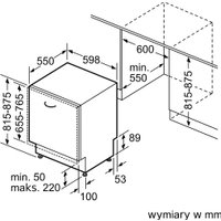 Встраиваемая посудомоечная машина Siemens iQ500 SN95EX12CE в Витебске