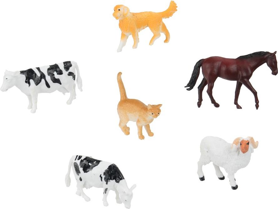 

Набор фигурок Рассказы о животных Домашние животные YG97751-R (6шт)
