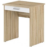 Стол Славянская столица Д-СП2 (дуб сонома/белый)