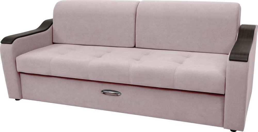 

Диван Сириус Лидер-3 НПБ 225x110 (Eva 12 велюр светло-бежевый)