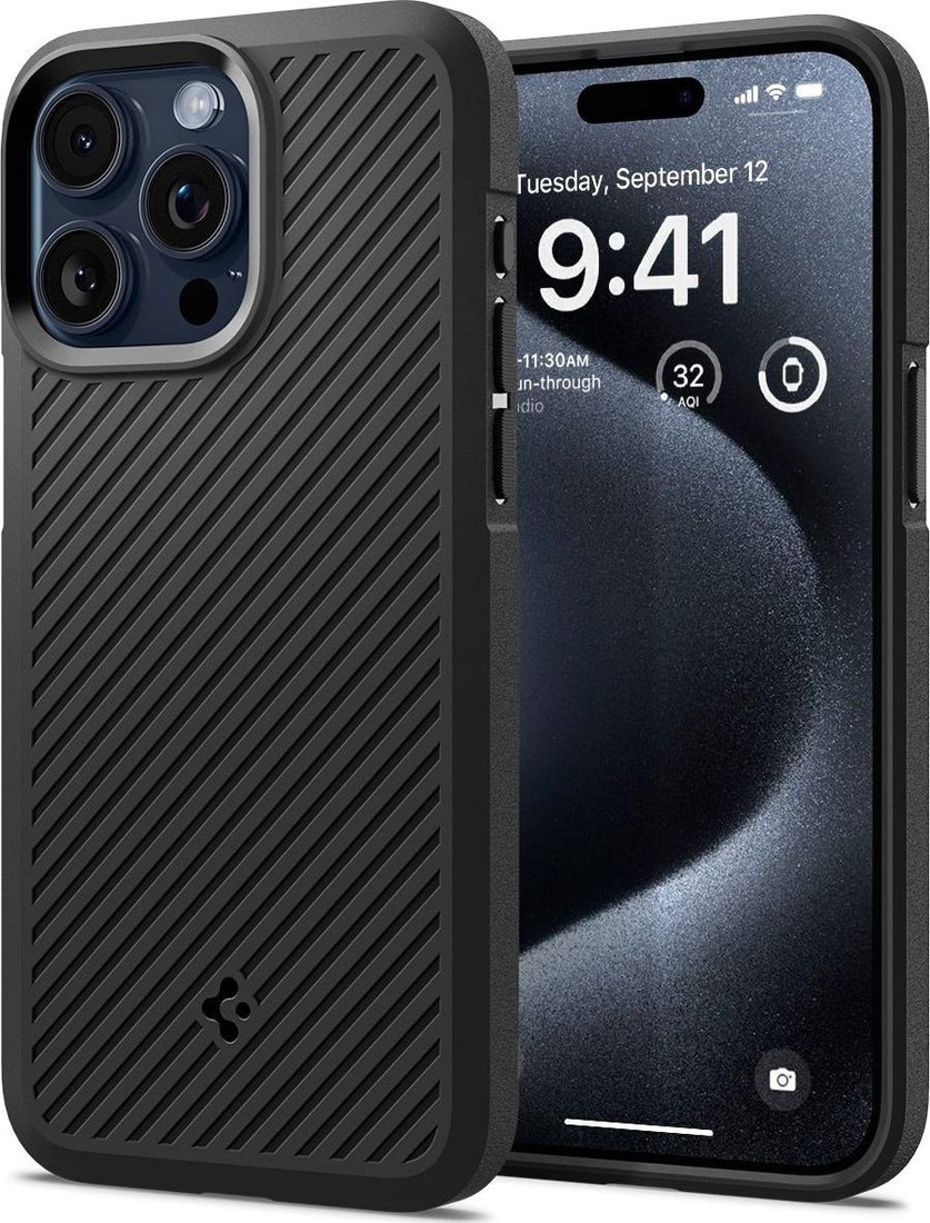 

Чехол для телефона Spigen Core Armor для iPhone 15 Pro Max ACS06441 (черный)