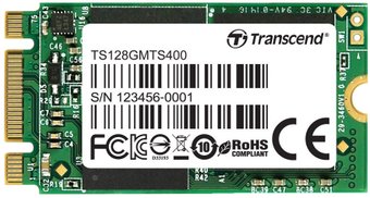 Transcend MTS400 128GB TS128GMTS400S