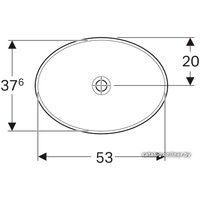 Умывальник Geberit Variform 500.731.01.2