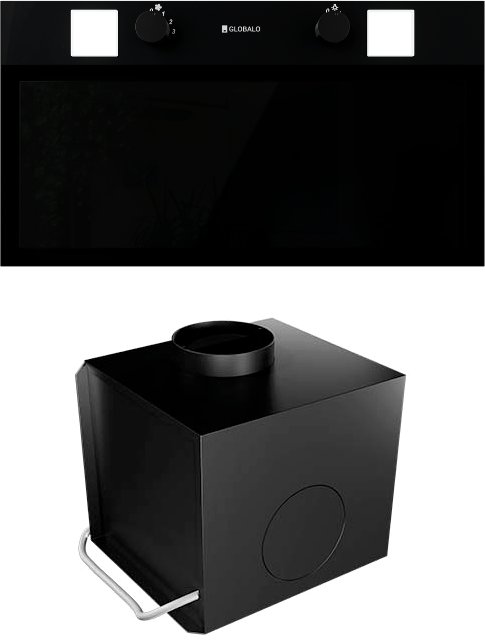

Кухонная вытяжка Globalo Spineiro 60.1 + Turbina TW 1.2 (черный)