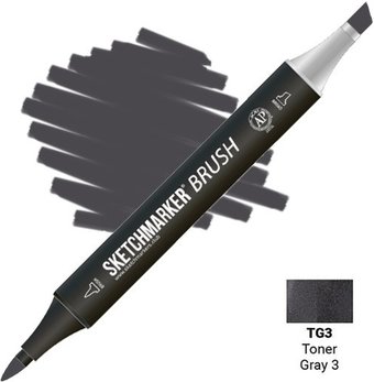 Sketchmarker Brush Двусторонний TG3 SMB-TG3 (тонированный серый 3)
