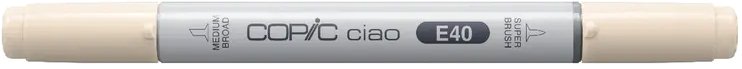 

Маркер перманентный Copic Ciao E-40 22075115 (кирпичный белый)