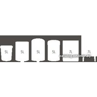 Пакеты для мусора Brabantia PerfectFit B 5 л 137709 (10 шт, белый)