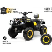 Электроквадроцикл RiverToys T001TT 4WD (желтый)